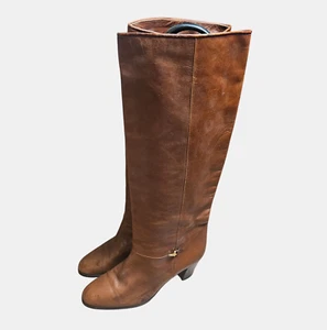 VTG 1970s Gucci Horsebit Riding Equestrian Boots 39 US 9 Old Money Quiet Luxury - Picture 1 of 21
