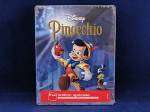 PINOCCHIO Disney Classic Steelbook Bluray DVD Cricket Gemini Dickie Jones Exclu - Photo 1/8