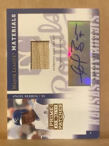 2005 Donruss Prime Patches Major League Materials Angel Berroa #221/250 AUTO - Picture 1 of 2