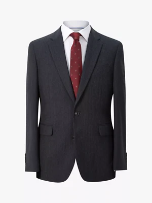 Chaqueta de traje a medida Chester by Chester Barrie espiga lana cachemir 44S Foto 1 de 4