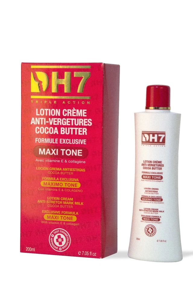 DH7 Lotion crème anti-vergetures Cocoa butter 200ml - Bild 1 von 1