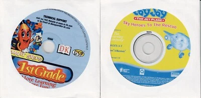 DK Smart Steps 1st Grade and Jay Jay the Jet Plane Sky Heroes Rescue Pc New XP - Image 1 of 2