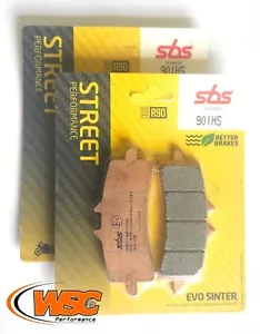 SBS 901HS Street Sinter Brake Pads *2 Pairs* Aprilia Ducati KTM Honda Suzuki - Picture 1 of 1