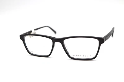 Monturas de gafas PERRY ELLIS PE 368-2 negras 53-16-140 bisagras flexibles T252 Foto 1 de 4