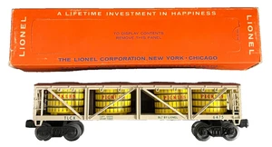 Postwar Lionel 6475 Pickle Car NO DEFECT STEPS TOP+ NICE OVP - Bild 1 von 10
