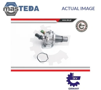 20SKV038 ENGINE COOLANT THERMOSTAT SKV GERMANY FOR FORD KA 1.3 TDCI 1.3L 55KW - Image 1 of 4