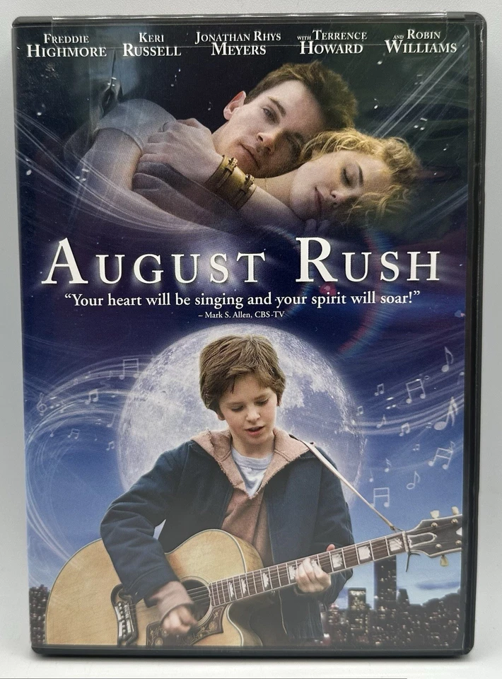 August Rush DVD Widescreen Freddie Highmore Keri Russell Free Shipping 2008 - Image 1 of 3