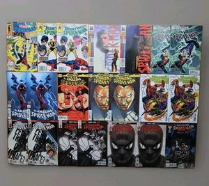 Enorme lotto di 38 fumetti Spider-Man NUOVI MAI LETTI Marvel 1990-2024 INCREDIBILE MANGA - Foto 1 di 22