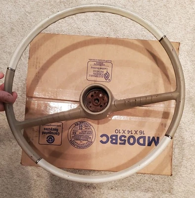 GM CHEVROLET CORVAIR 1964 VOLANTE #9740153 2 tonos marrón Foto 1 de 4