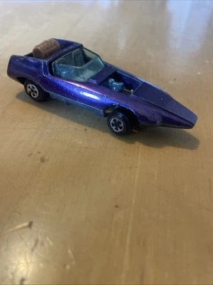 Johney Lightning Topper Smuggler Purple 70s Hotwheels Redlines Loose - Image 1 of 4