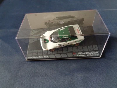 MODELLINO SCALA 1/43 LANCIA STRATOS HF RALLY MONTE-CARLO 1975 S. MUNARI MANNUCCI - Immagine 1 di 2