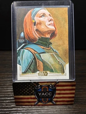 2025 Topps Chrome Star Wars BO KATAN 1/1 color Sketch Card Sammy Gomez 🔥🔥 - Image 1 of 2