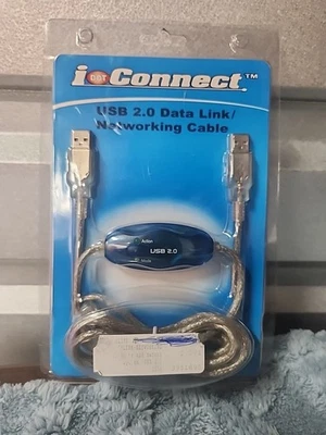 I Dot Connect USB 2.0 Data Link/ Networking Cable 3ft - Image 1 of 4