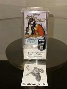FIGPIN Disney's Lady and the Tramp 70 anniversary 2025 SDCC Exclusive - In Hand - Picture 1 of 6