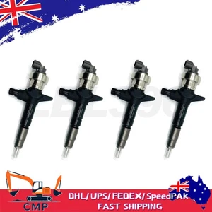 4pcs Fuel Injector 295050-2420 8-97435554-0 8-98317930-0 For Isuzu 4JJ1 Engine - Picture 1 of 6