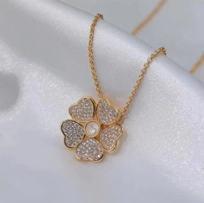 Chopard Love Butterfly Inlaid Pendant Necklace - Image 1 of 3