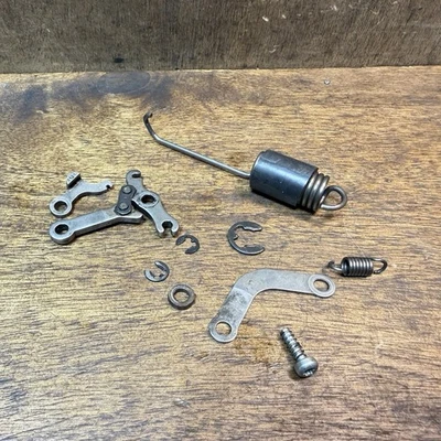 Stihl Genuine MS261/271/291 Chain Brake Spring & Levers -OEM Used-1141 160 5500 - Image 1 of 4