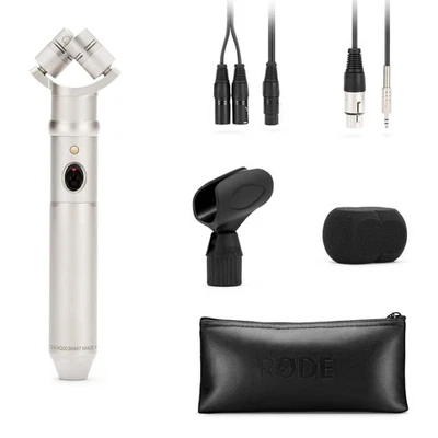 Rode NT4 X Y Stereo Condenser Microphone, Silver - Image 1 of 4