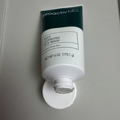 PROACTIV MD DEEP CLEANSING FACE WASH 6 Oz  Acne Treatment V5007A NEW Sealed - Image 1 of 4