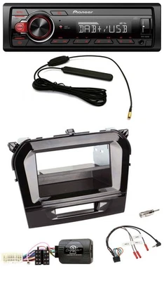 Pioneer MP3 DAB 1DIN Lenkrad USB Autoradio für Suzuki Vitara ab 2015 piano schwa - Bild 1 von 4