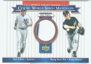 Paul O'Neill Yankees 02 UD WS Heroes Game-Used Card - Picture 1 of 1