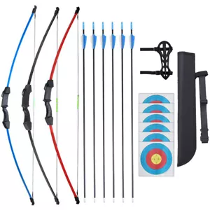 15lbs Archery Takedown Bow&Arrows Set for Kids Youth Bow Hunting Target Gift - Picture 1 of 19