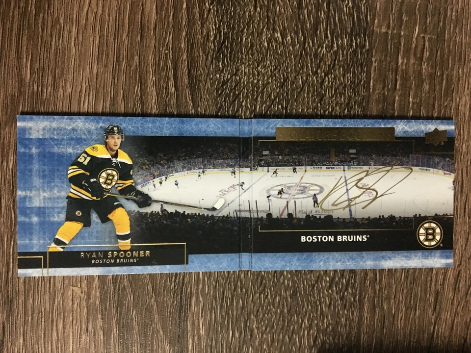 Ryan Spooner 2016-17 Premier Signature Booklets Group D 1:8 C'D PS-RJ - Image 1 of 2