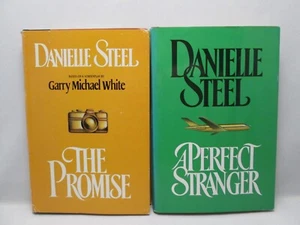 The Promise (1978) A Perfect Stranger (1982) by Danielle Steel HC Early Editions - Picture 1 of 11