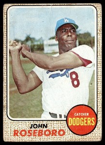 1968 Topps #65 John Roseboro VGEX-B107R12