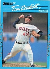 1990 Donruss Best of the AL Tom Candiotti Cleveland Indians #89