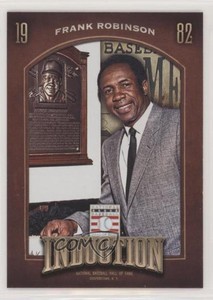 2013 Panini Cooperstown Collection Induction Frank Robinson #1 HOF