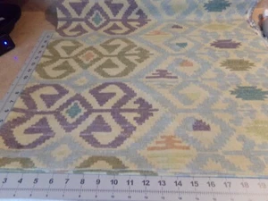 34" X 48" COLORFUL SOFT (FADED) PASTEL AZTEX SOUTHWEST GREAT FOR QUILT #4953 - Picture 1 of 4