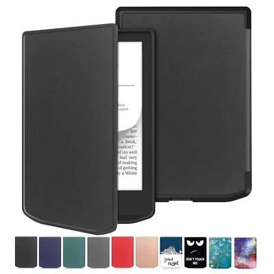 Ultra Slim Folio Leather Auto Smart Case Cover For Pocketbook Verse Pro/Lite - Image 1 of 4