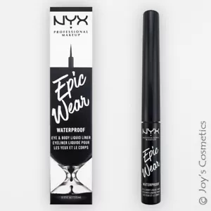 1 NYX Matte Liquid Liner - Waterproof Epic Wear Eyeliner "EWSPLL01 Black"*Joy's* - Picture 1 of 9