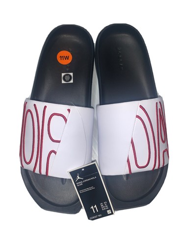 Jordan NOLA Slide Palestra Bianca Rosso Nero CZ8027 160