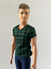 2016 Barbie Fashionistas #4 KEN Doll & Outfit CHECKED STYLE - DWK45