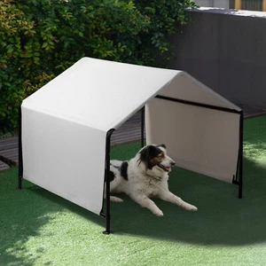 4 'x 4' x 3.3' Dog Shade Shelter Canopy Medium Large Pet Tent Cooling Outdoor UV - Picture 1 of 8