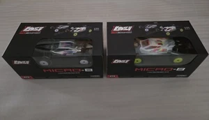 (x2) Losi Micro-B 2WD Buggy Silver & White RTR - Picture 1 of 4