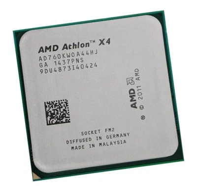 AMD Athlon X4 760K 3.8GHz 4M Quad Core AD760KWOA44HL Socket FM2 CPU Processor - Image 1 of 2