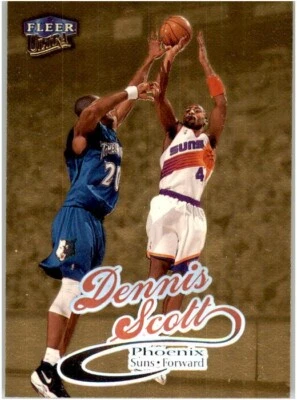 Medalhão Ultra Dourado 1998-99 #7G Dennis Scott Phoenix Suns - Imagem 1 de 2