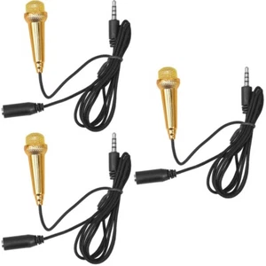 3 Count Mini-micro Microphone Pour Enfants De Téléphone Portable - Photo 1/12