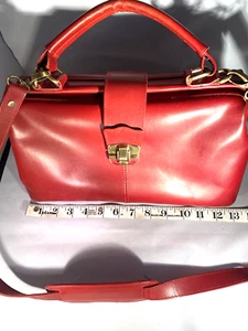 Ameri Leather Doctor Bag Purse - Picture 1 of 11