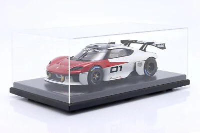 New Spark Porsche Mission R 1:12 Model Car White 0238020P0MR KidBX - Immagine 1 di 4