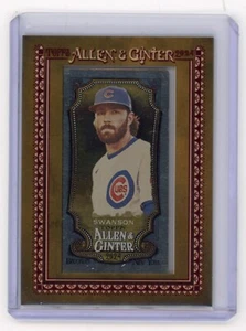 2024 Topps Allen & Ginter Metal Mini - Dansby Swanson #/3 Chicago Cubs - Imagen 1 de 2