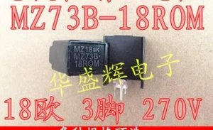 2PCS MZ73B-18ROM Color TV Deagnetization Resistor 18 Euro 3Pin 270V - Picture 1 of 1