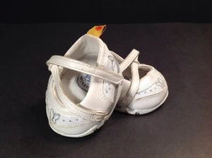 Build a Bear Clothes Clothing White School Shoes with Butterfly - Picture 1 of 4