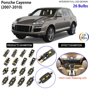 LED Interior Light Kit for Porsche Cayenne 2008-2010 White Light Bulbs Upgrade - Picture 1 of 9