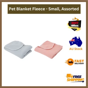 Warm Pet Mat Paw Print Cat Dog Puppy Fleece Soft Blanket Bed Cushion SML Size - Picture 1 of 7
