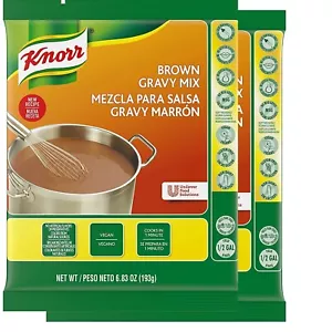 Knorr Professional™ Brown Gravy Mix Vegan, Gluten Free, 6.83 oz, Pack of 2 - Picture 1 of 8