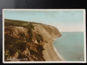 Isle of Wight: Culver Cliff, Sandown - Old RP Postcard - Picture 1 of 1